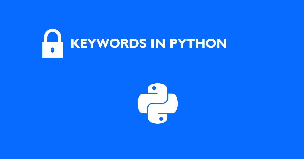 python keywords