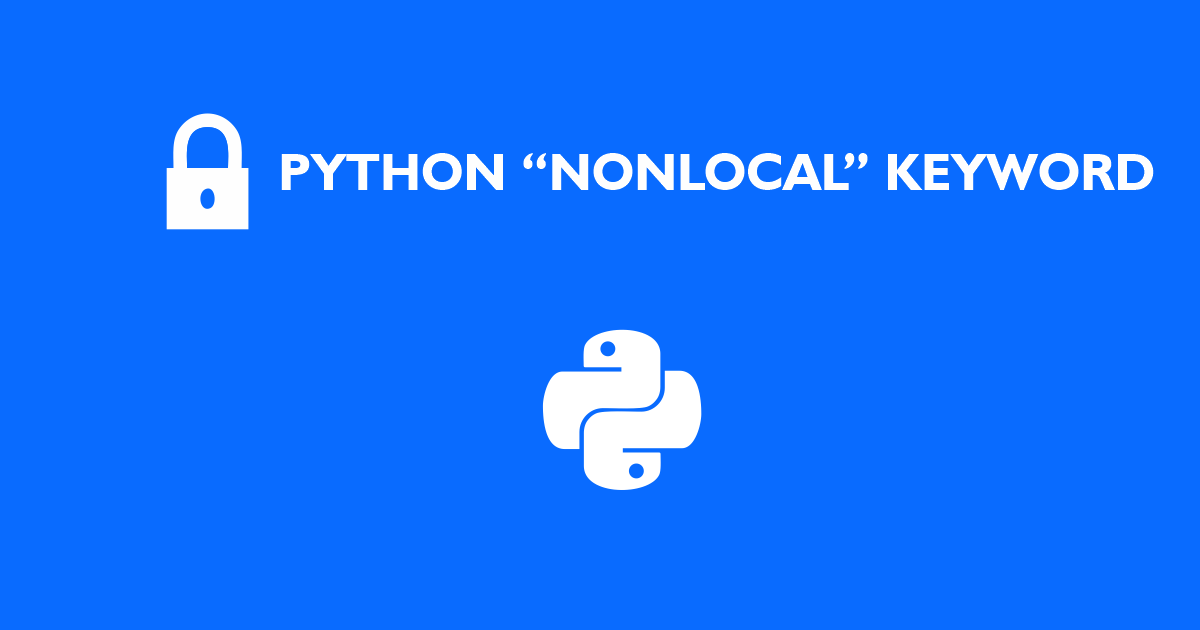 python nonlocal keyword