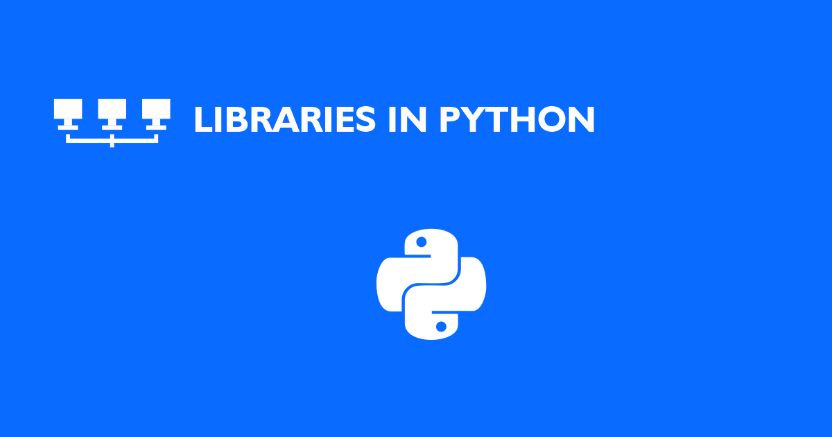 libraries in python