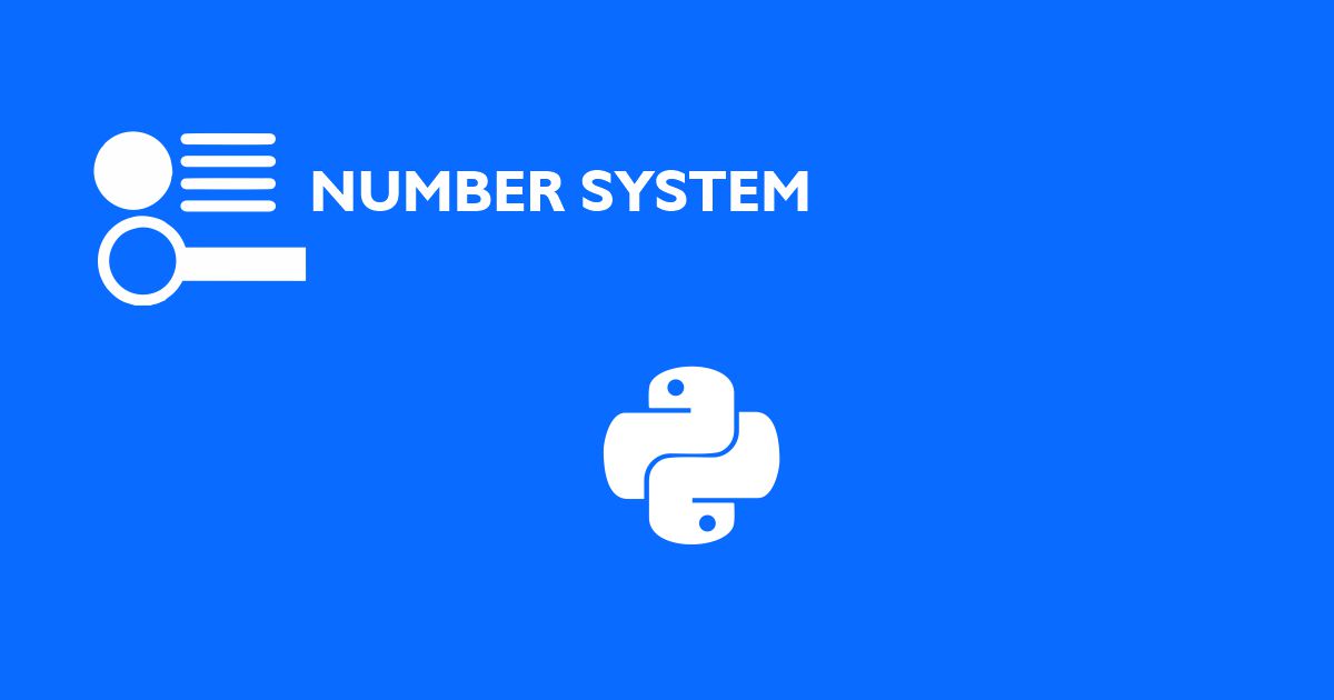 number system in computer