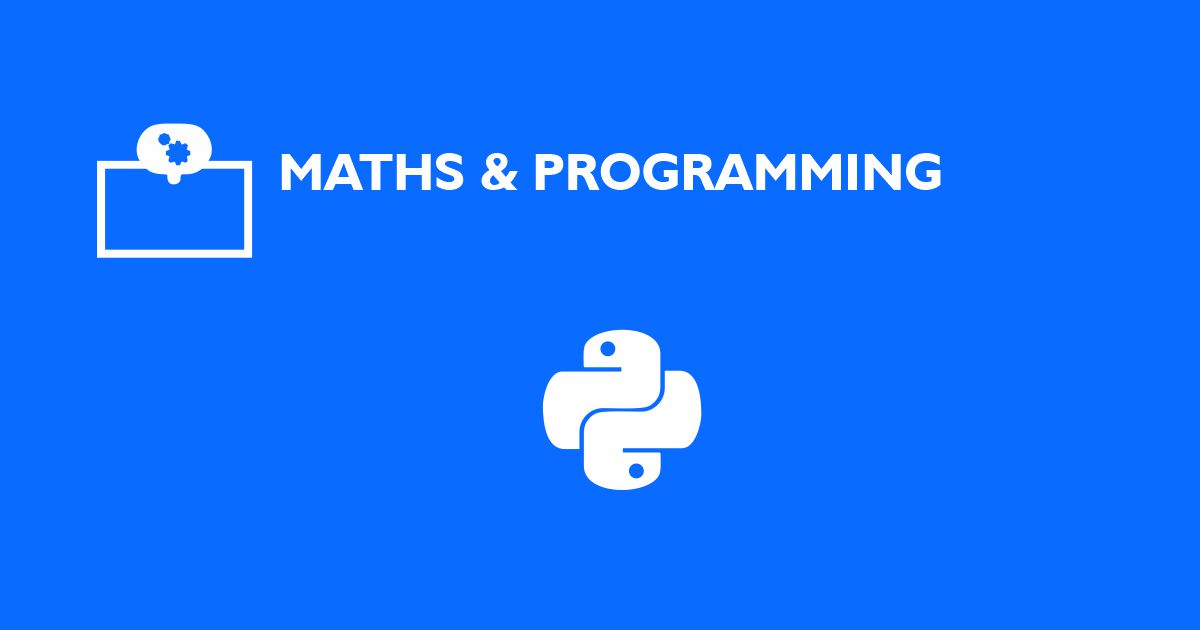 maths in programming